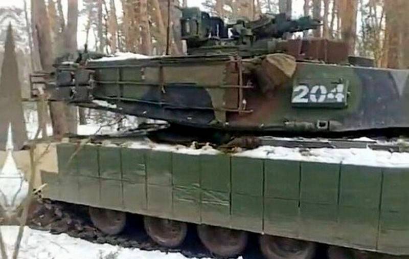 Динамическая защита ARAT-1 на украинских Abrams не спасает от "Корнетов"