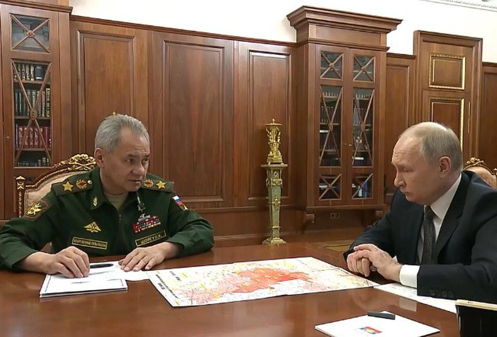 Путин и Шойгу обсудили освобождение Авдеевки и оперативную обстановку