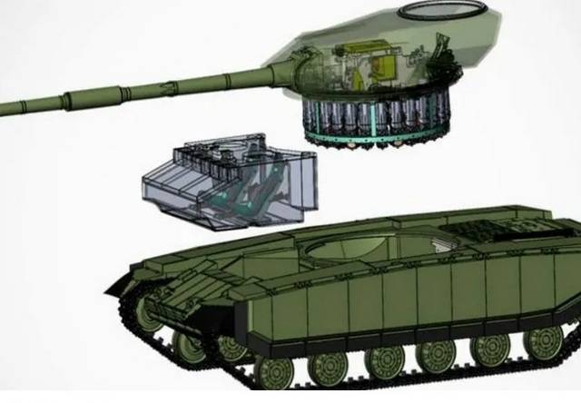 Разработчики БМПТ "Азовец" пытались создать подобие "Арматы" - танк Тирекс"
