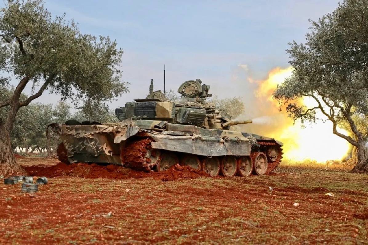 Наши танки в Сирии решают исход каждого боя