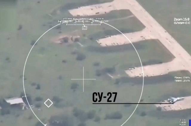 Крупная потеря ВСУ: 6 Су-27 накрыло "Искандером" на авиабазе в Миргороде