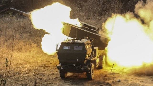 Американская РСЗО HIMARS взорвалась, когда вела огонь по Донецк