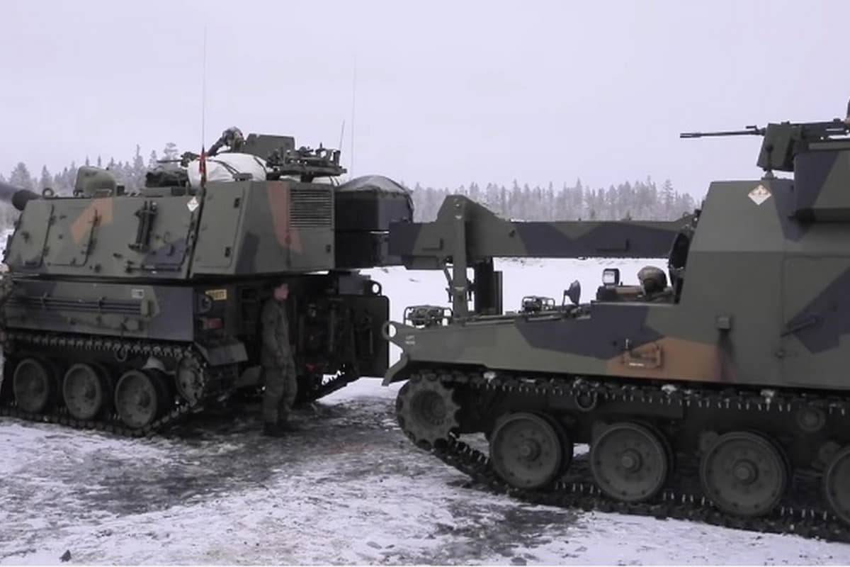 Снабжение боеприпасами на передовой