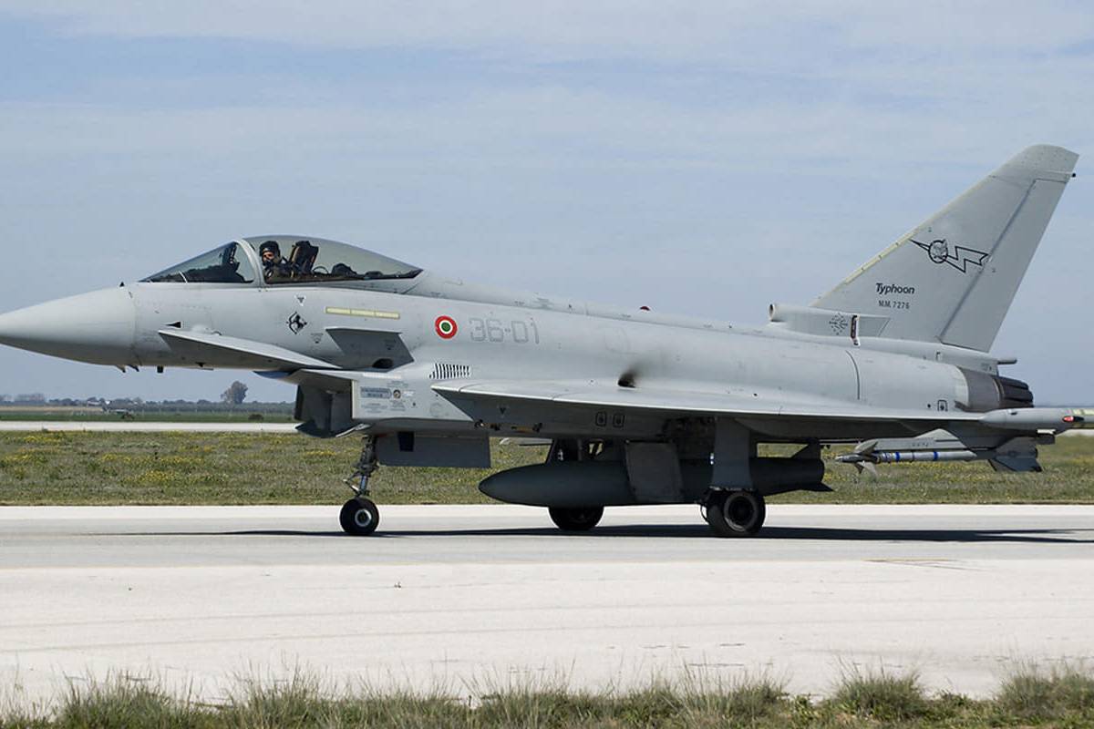 Истребитель Eurofighter Typhoon