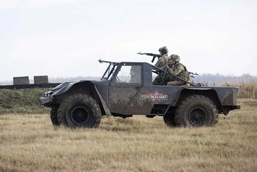 Запатентован уникальный российский тактический пикап АГ-34