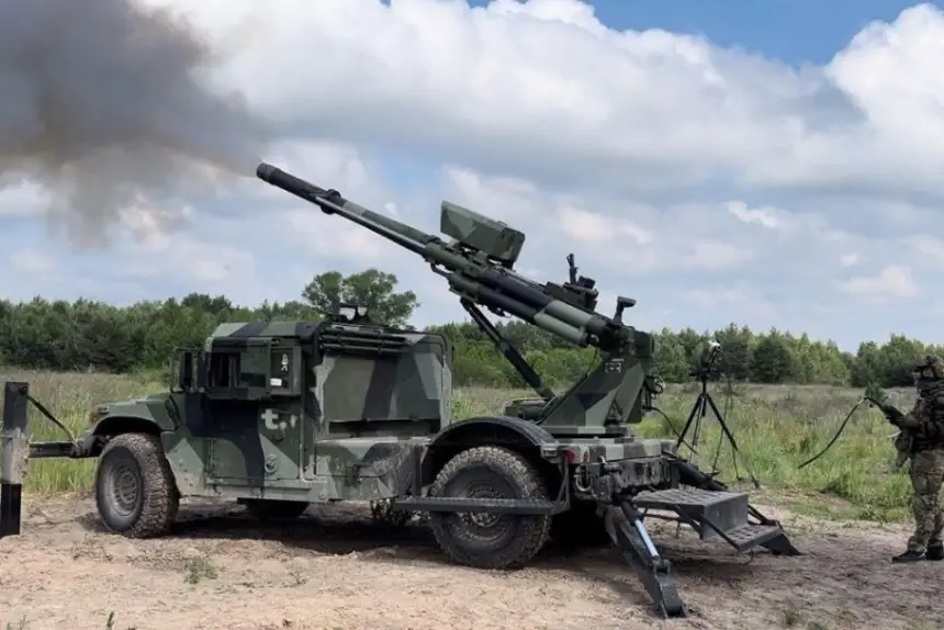 ВСУ получили из США новую САУ Humvee 2-CT Hawkeye