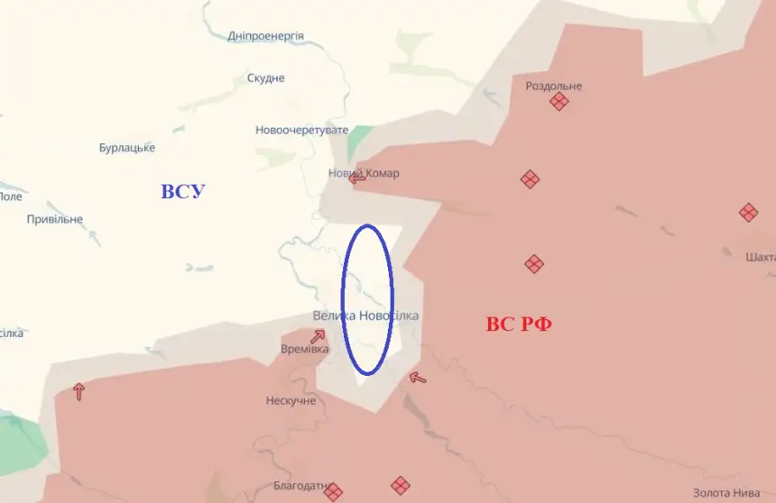 Украинский эксперт признал обреченность группировки ВСУ в Великой Новоселке