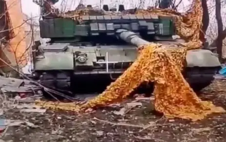 Три дрона превратили обложенный "Контактом" Leopard 1A5 в гигантский костер