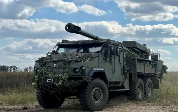 Украинская самоходка 2С22 "Богдана" впервые стала трофеем Украинская самоходка 2С22 "Богдана" впервые стала трофеем