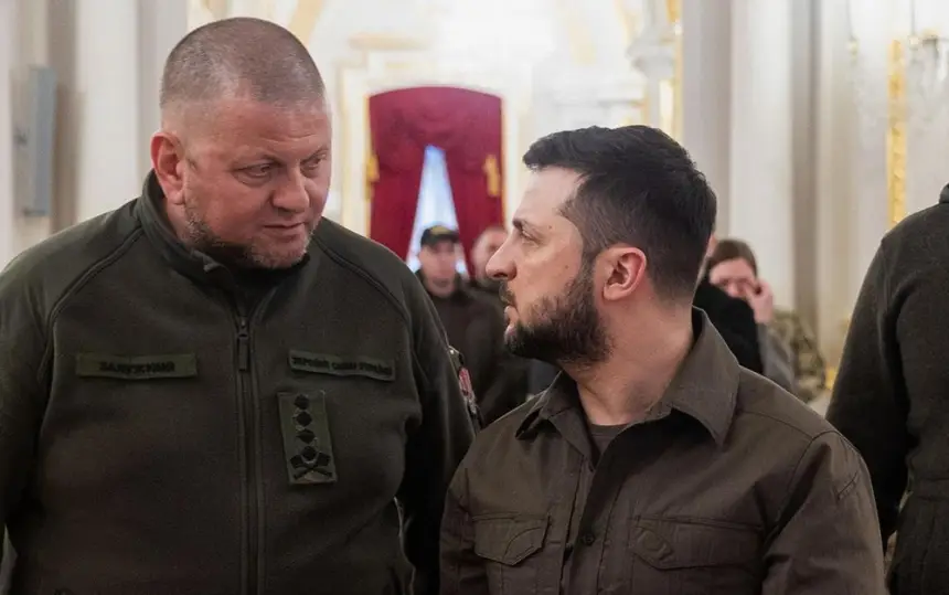 Залужный привёз в Киев новую стратегию войны с Россией Залужный привёз в Киев новую стратегию войны с Россией