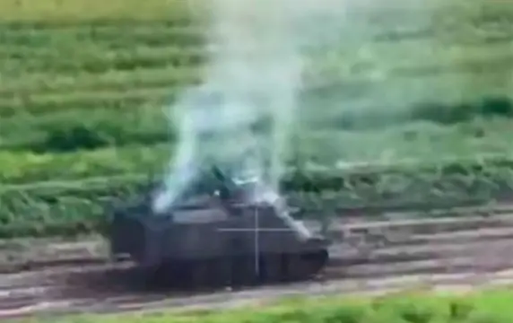 Шведский PBV-302 сожгли на шахтерском направлении Шведский PBV-302 сожгли на шахтерском направлении