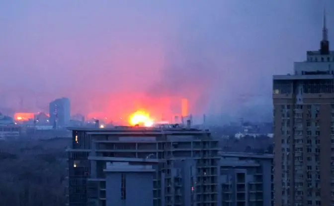 Москва отвечает Киеву мощно и больно Москва отвечает Киеву мощно и больно