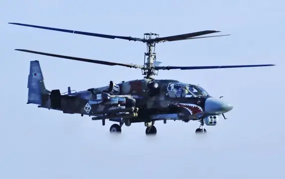 Экипаж Ка-52 уничтожил три украинских БПЛА за один вылет Экипаж Ка-52 уничтожил три украинских БПЛА за один вылет
