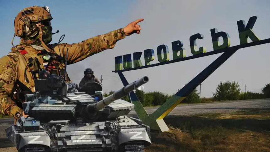 ВС России прорвали украинскую оборону на Покровском направлении ВС России прорвали украинскую оборону на Покровском направлении