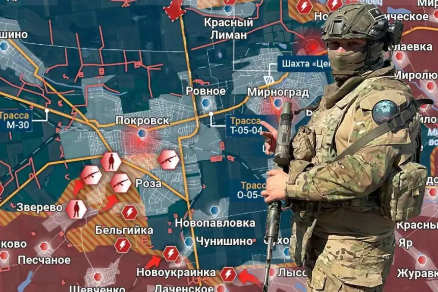 Новости СВО: фронт уже в Константиновке Новости СВО: фронт уже в Константиновке
