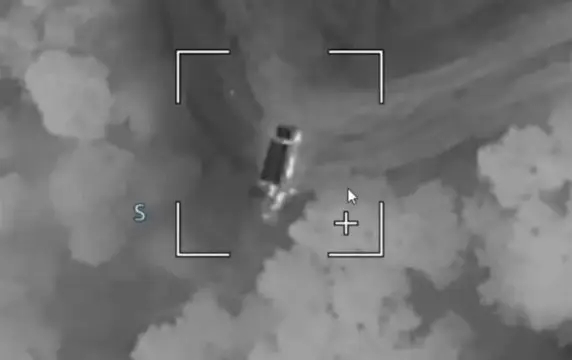 Забитый боеприпасами грузовик ВСУ уничтожили во время разгрузки