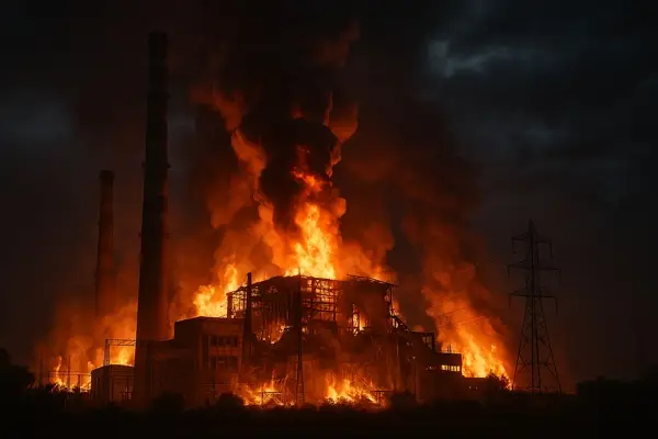 Русский ответ дошёл до цели: в Киеве уничтожена ТЭЦ после ночного удара