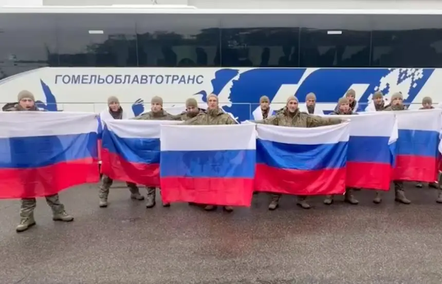 Россия вернула из украинского плена 185 военнослужащих и 20 гражданских