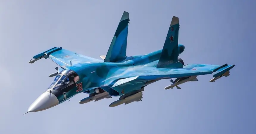 Небесное проклятье: ВСУ называют российский Су-34 самым страшным кошмаром Небесное проклятье: ВСУ называют российский Су-34 самым страшным кошмаром