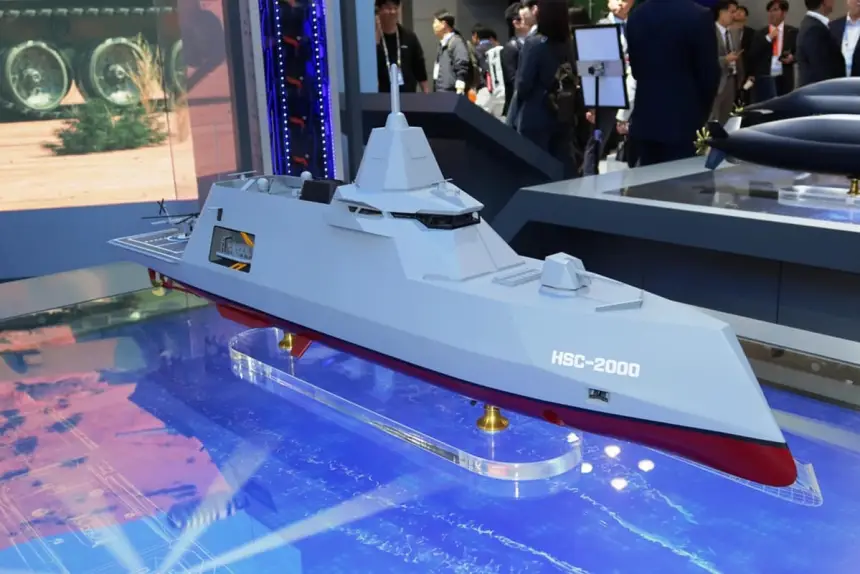 Hanwha Ocean демонстрирует новые проекты боевых кораблей