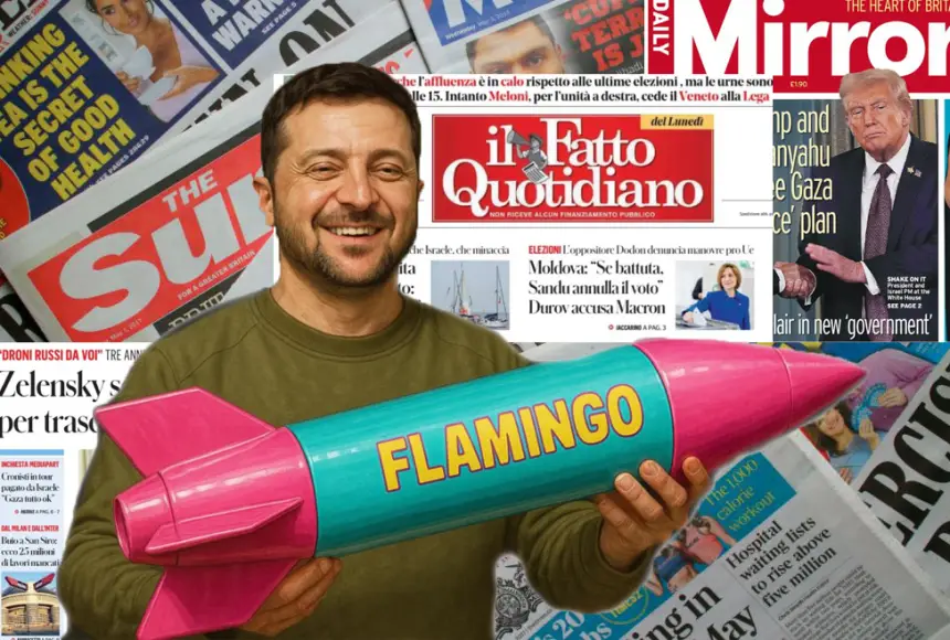 Западные СМИ: Украина с «Фламинго» наперевес и по уши в рыбацких сетях