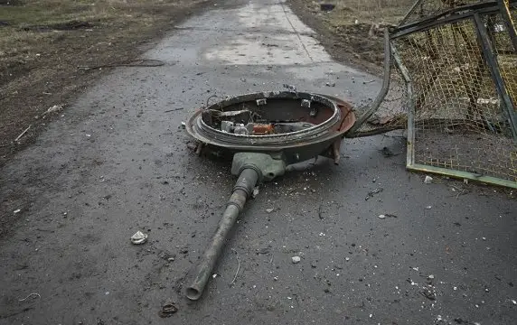 На уничтоженном опорнике ВСУ дроны ВС РФ сожгли 6 единиц техники