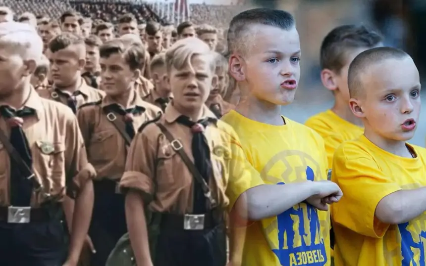 По нацистским лекалам: режим Зеленского превращает детей в убийц