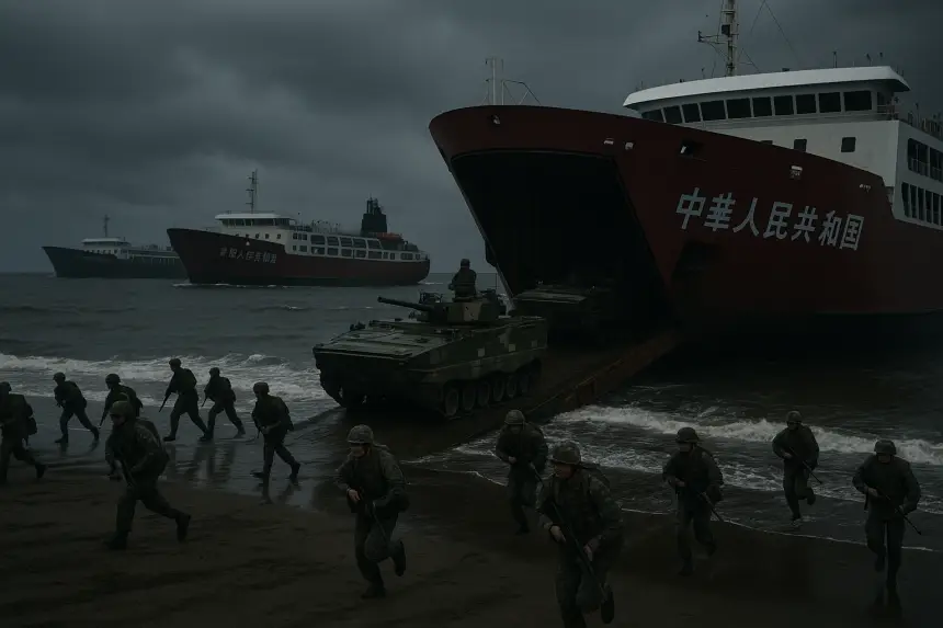 Китай собирает теневой флот: вторжение на Тайвань может превзойти Нормандию