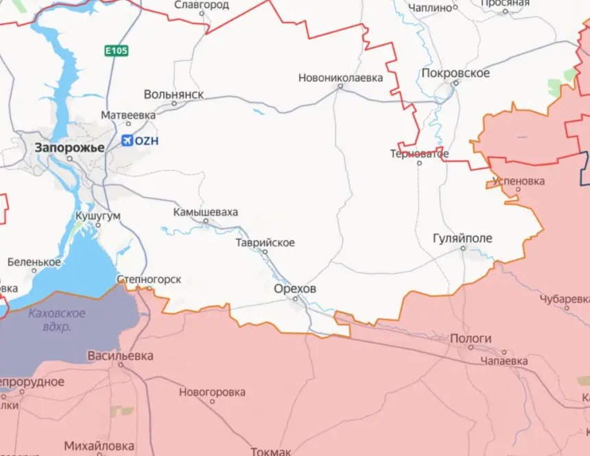 В Запорожской области готовят «северную клешню»