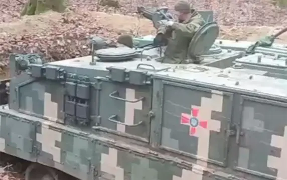 Единственная в ВСУ БРЭМ-84 "Атлет" служит вместе с "тыловыми крысами" Т-84