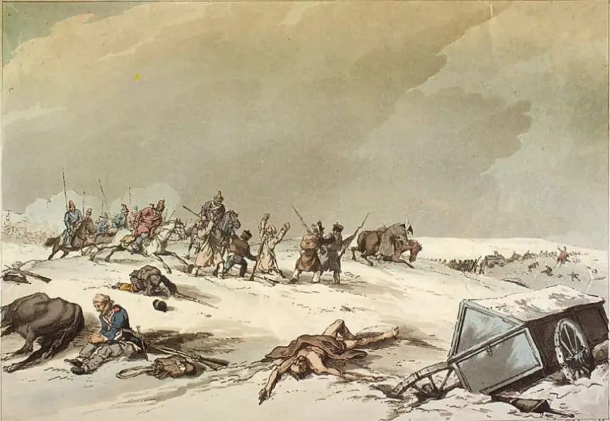 Как русские партизаны разбили французов при Ляхове