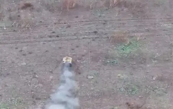 Роботизированный "Курьер" выдержал 12 подрывов, переезжая минное поле