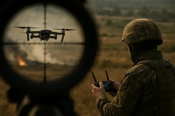 Снайпер стал карателем с небес: «Сокол» уничтожил 200 целей одним джойстико