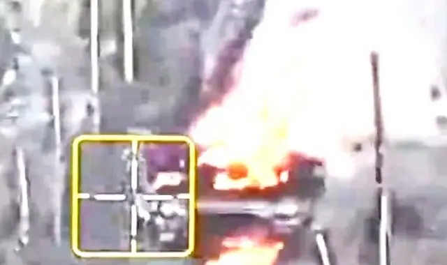 Один танк взорвался, второй сгорел – показали уничтожение техники ВСУ