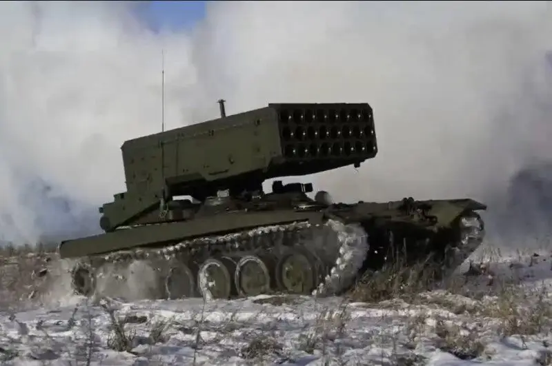 Оружие возмездия: завершились тесты огнемётного комплекса ТОС на базе Т-80