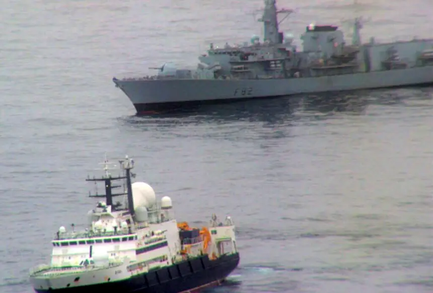 Британия собралась воевать на море с российскими океанографами