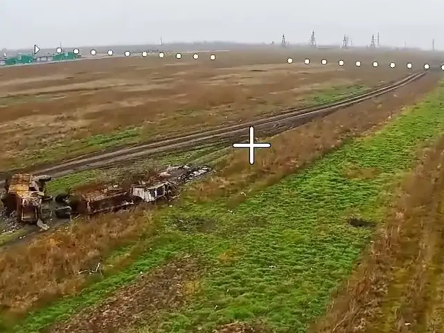Гигантское кладбище из 45 единиц боевой техники ВСУ показали на видео