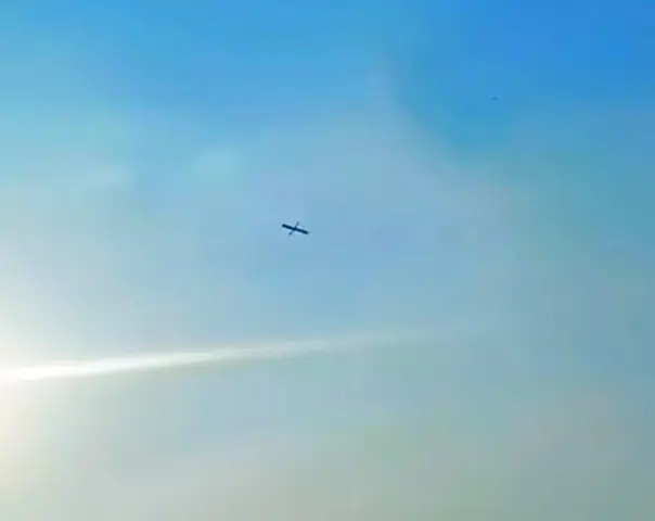 Мчащуюся к целям целую стаю крылатых ракет Х-101 показали на видео