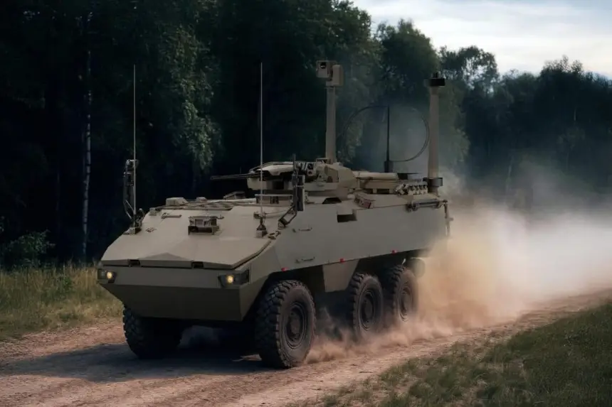 Новая разведывательная машина Korsak для бундесвера