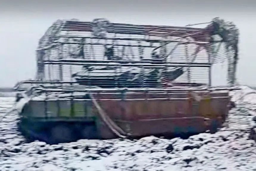 У ВСУ появился тяжелый БТР на основе Т-64БВ без пушки