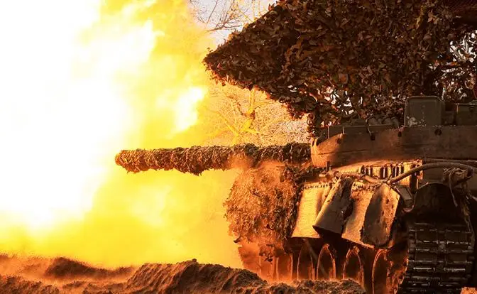 Русский танк выдержал 50 попаданий FPV-дронов и несколько подрывов на минах