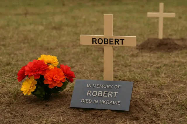 Похороны табличек: тела американцев остались на поле боя на Украине