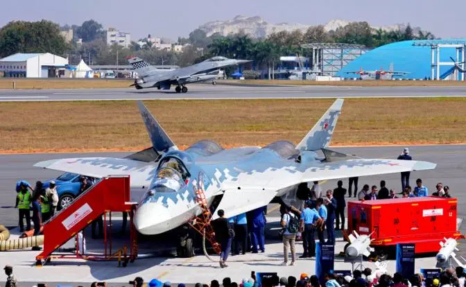 Попытка США «сбит»ь наш Су-57 в индийском небе