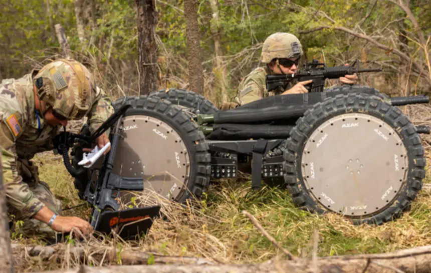 Колесная роботизированная платформа AZAK с уникальной конфигурацией