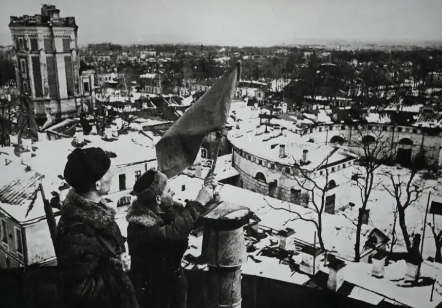 Как Красная Армия освободила Пушкин и Павловск