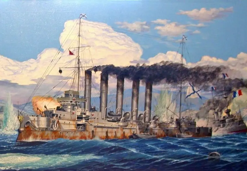 Русские у Галлиполи: как крейсер «Аскольд» бил турок в 1915 году