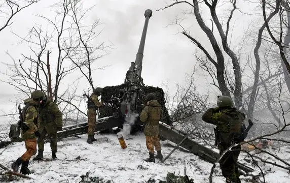 Появилось видео ударов российской артиллерии по Херсонской ТЭЦ