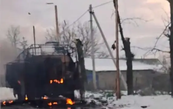 Сожжен редкий в ВСУ бронеавтомобиль Dingo из Германии