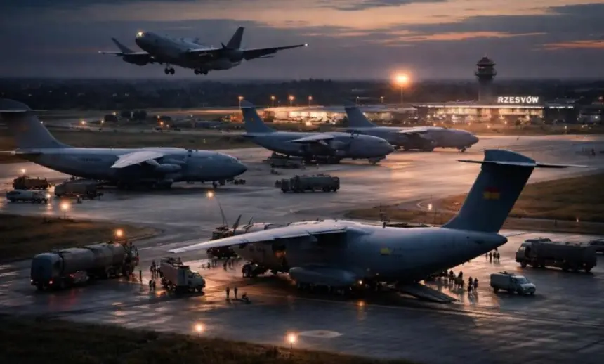 НАТО стягивает авиацию в Жешув – хаб снабжения ВСУ
