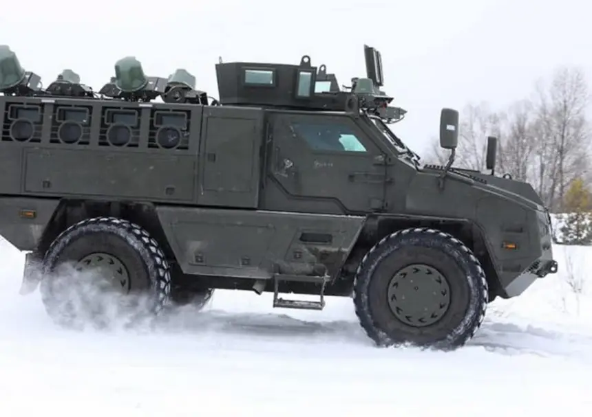 Бронеавтомобили Mbombe 4 для ВСУ